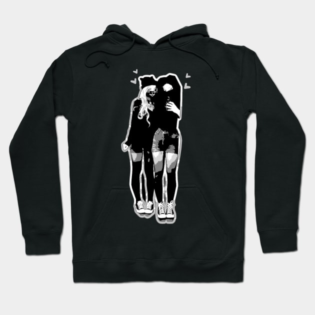 besties Hoodie by oddityghosting